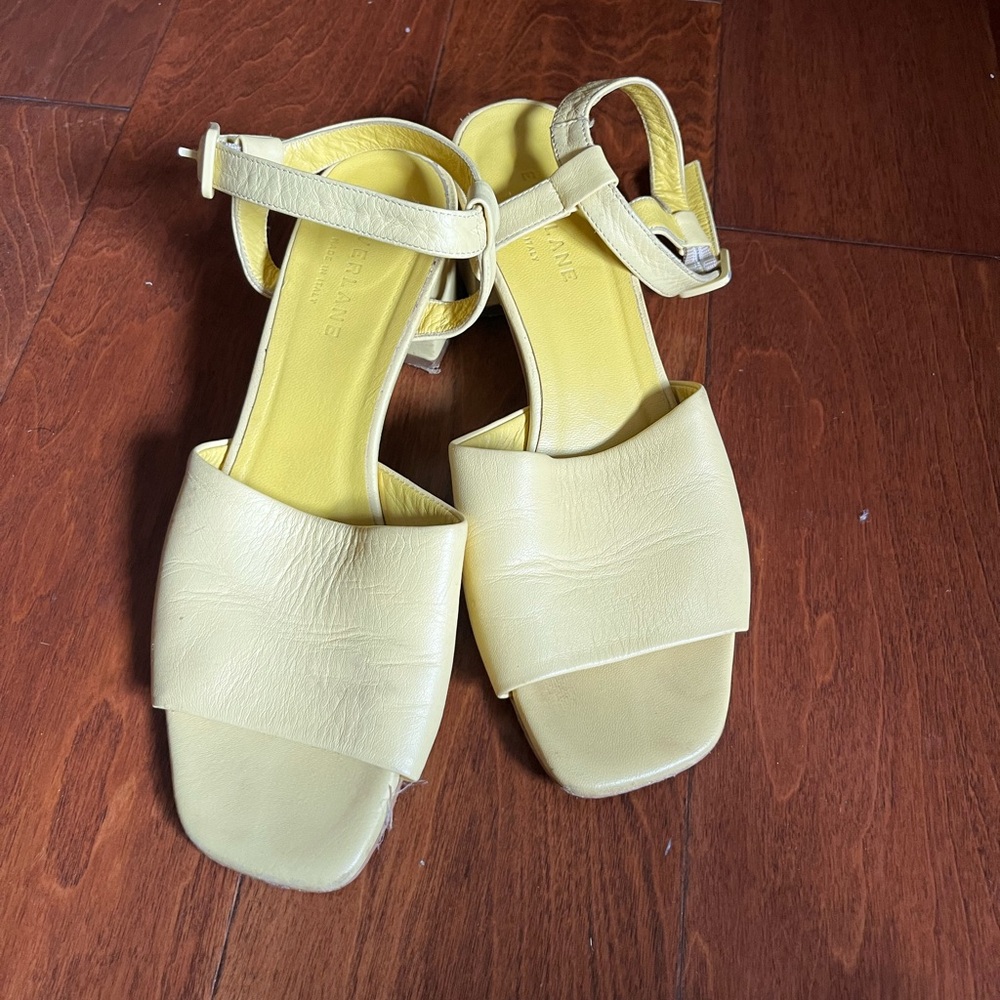Butter Yellow Everlane Women's Sandals